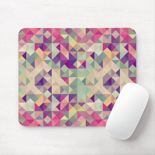  Hipsters Geometric Pattern. Muismat (Met muis)