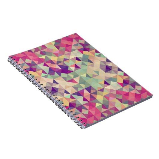  Hipsters Geometric Pattern. Notitieboek (Rechterzijde)