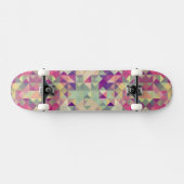Hipsters Geometric Pattern. Skateboard (Horizontaal)