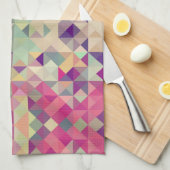 Hipsters Geometric Pattern. Theedoek (Quarter Fold)