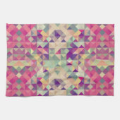 Hipsters Geometric Pattern. Theedoek (Horizontaal)