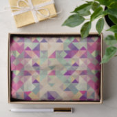  Hipsters Geometric Pattern. Tissuepapier (Geschenk)