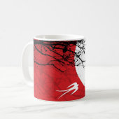 Hirondelles d'Oriental dans la tasse de clair de (Devant gauche)