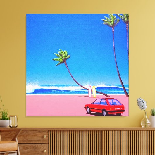 Hiroshi nagai art canvas afdruk (Insitu (Woonkamer))