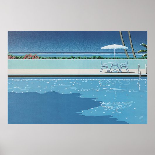 hiroshi nagai kunstschilderijen poster (Voorkant)