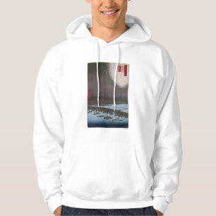 Hiroshige: Edo Uitzicht, 1858 Hoodie