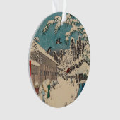 Hiroshige hiver paysage Japon pays (devant)