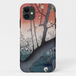 Hiroshige Prune Orchard Sun iPhone 11 Hoesje