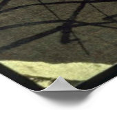 Hiroshige Wind geblazen gras Poster (Hoek)