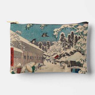 Hiroshige winterlandschap Japan land Etui