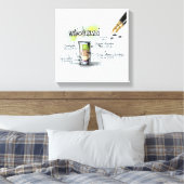 Hiroshima Canvas Afdruk (Insitu (Slaapkamer))