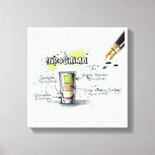 Hiroshima Canvas Afdruk