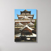 Hiroshima Castle 広 島 城, Hiroshima, Japan Canvas Afdruk (Voorkant)