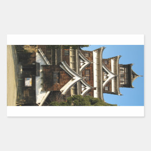 Hiroshima Castle 広 島 城, Hiroshima, Japan Rechthoekige Sticker
