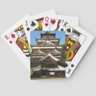 Hiroshima Castle 広 島 城, Hiroshima, Japan Speelkaarten