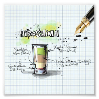 Hiroshima Foto Afdruk