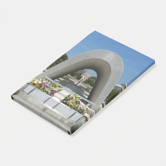 Hiroshima Memorial Cenotaph Post-it® Notes (Schuin)