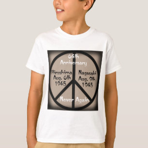 Hiroshima-Nagasaki vrede in onze tijd T-shirt
