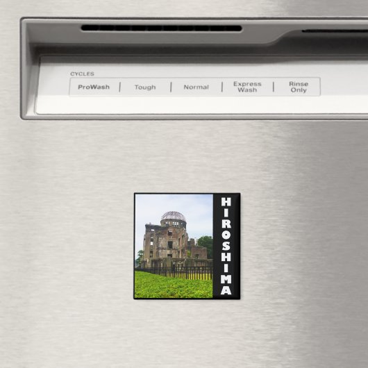 Hiroshima Peace Memorial Magneet (Insitu (Vaatwasser))