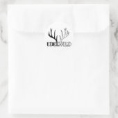 hirsch geweih hirschgeweih junggesellen stag party ronde sticker (Tas)
