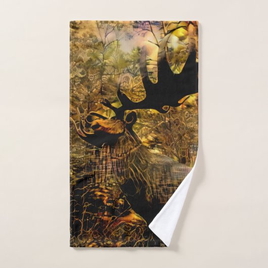 Hirsch Handdoek (Handdoek)