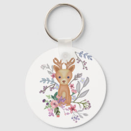 Hirsch im Busch Sleutelhanger