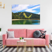 Hirschenkogelin Summer - Water Reflections Canvas Afdruk (Insitu (Woonkamer))