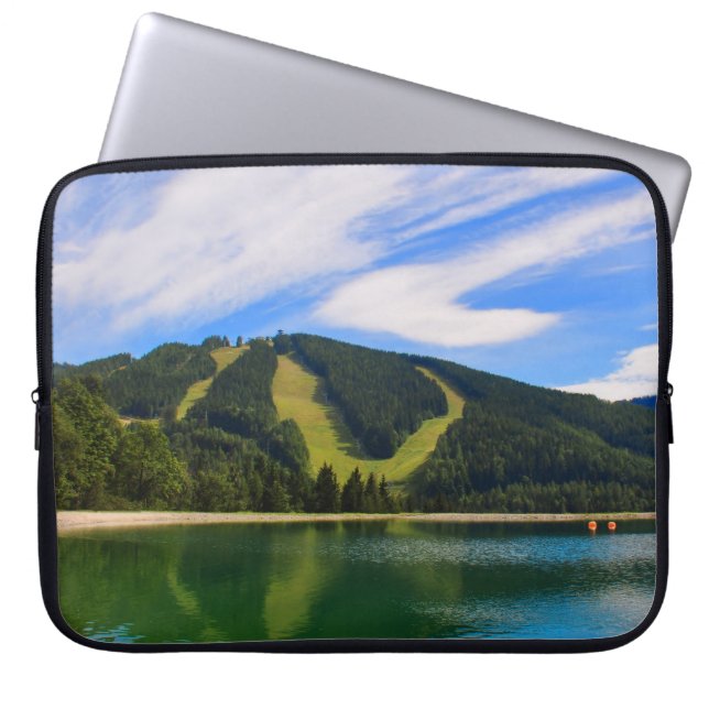 Hirschenkogelin Summer - Water Reflections Laptop Sleeve (Voorkant)