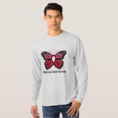 Hirschsprung's Disease Butterfly of Hope T-shirt (Voorkant volledig)