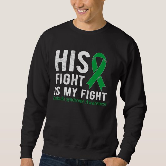 His fight is my fight Kabuki Syndrome Trui (Voorkant)