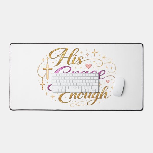 His grace is enough (Clavier et souris)