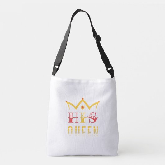 His Queen Crossbody Tas (Achterkant)