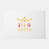 His Queen Deurmat (Voorkant)