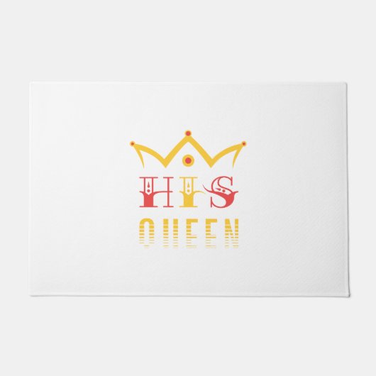 His Queen Deurmat (Voorkant)