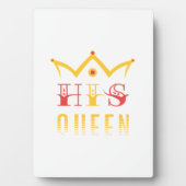 His Queen Fotoplaat (voorkant)