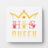 His Queen Fotoplaat (Voorkant)