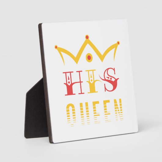 His Queen Fotoplaat (Voorkant)