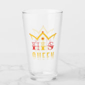 His Queen Glas (Voorkant)