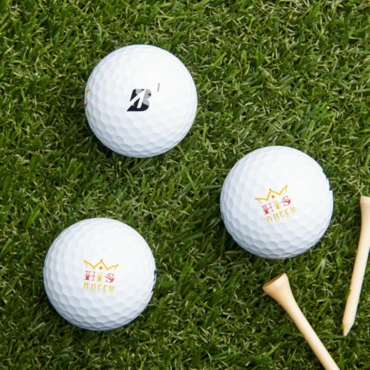 His Queen Golfballen (Insitu Gras)