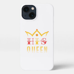 His Queen iPhone 13 Hoesje