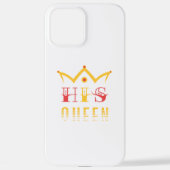 His Queen iPhone Hoesje (Achterkant)
