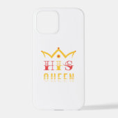 His Queen iPhone Hoesje (Achterkant)