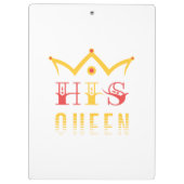 His Queen Klembord (Achterkant)
