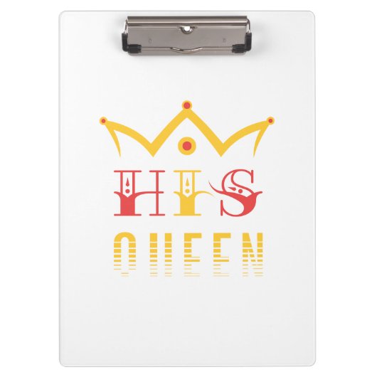 His Queen Klembord (Voorkant)
