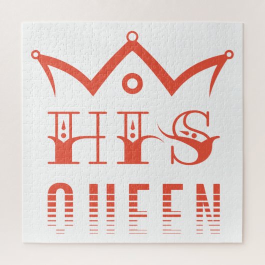 His Queen Legpuzzel (Verticaal)
