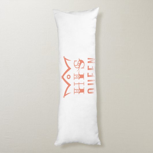 His Queen Lichaamskussen (Achterkant (Verticaal))