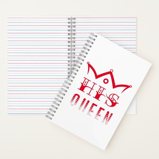 His Queen Notitieboek (Binnen)