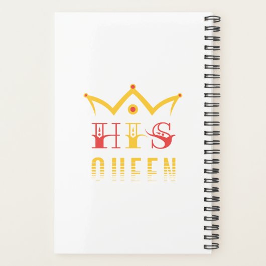 His Queen Planner (Achterkant)