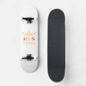 His Queen Skateboard (Voorkant)