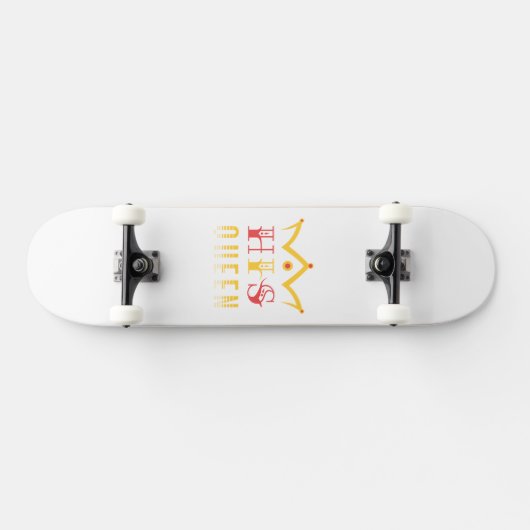 His Queen Skateboard (Horizontaal)